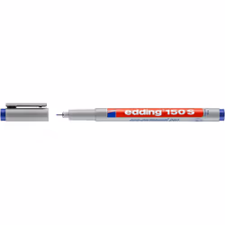 Edding 4-150003, Bleu, Fin, Gris, Rond, Encre à base d'eau, Métal