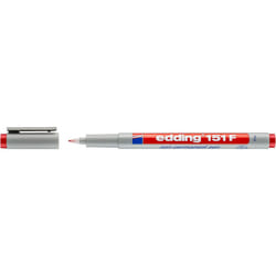 Edding 4-151002 stylo fin Extra-fin Rouge 1 pièce(s)