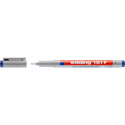 Edding 4-151003, Bleu, Extra-fin, Gris, Rond, Encre à base d'eau, 0,6 mm