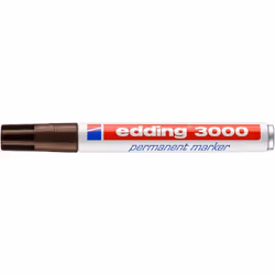 Edding 3000 marqueur indélébile Pointe ogive Marron 1 pièce(s)