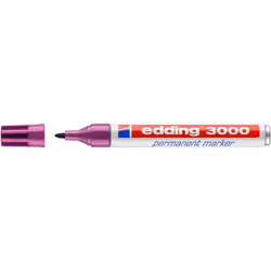Edding 3000, Magenta, Pointe ogive, Multicolore, Aluminium, 1,5 mm, 3 mm