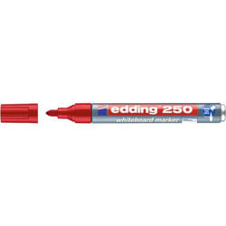Edding 250 marqueur 1 pièce(s) Pointe ogive Rouge