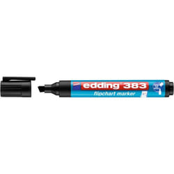 Edding 383 marqueur 1 pièce(s) Pointe biseautée Noir