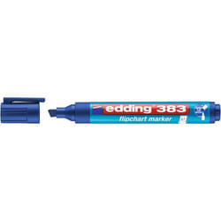 Edding 383 marqueur 1 pièce(s) Pointe biseautée Bleu