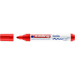 Edding 4500 marqueur indélébile Pointe ogive Rouge 1 pièce(s)