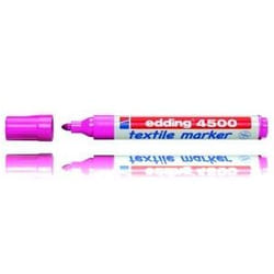 Edding Textielmarker e-4500 marqueur indélébile Rose