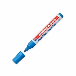 Edding 4500, Bleu clair, Pointe ogive, Bleu, Blanc, 2 mm, 3 mm, Coton, Lin, Soie