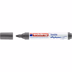 Edding 4500, Gris, Pointe ogive, Gris, Blanc, Polypropylène (PP), Moyen, 2 mm