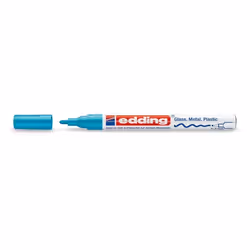 Edding 751, Bleu, Bleu, Blanc, 10 pièce(s)