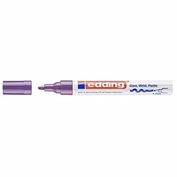 Edding 750, Violet, Violet, Blanc, 1 couleurs, Pointe ogive, Rond, 2 mm