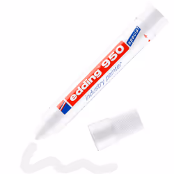 Edding 950 marqueur indélébile Pointe ogive Blanc 1 pièce(s)
