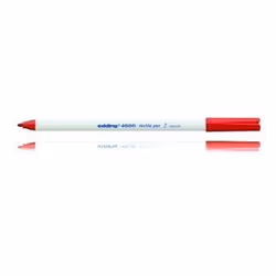 Edding e-4600, Rouge, Rouge, Blanc, Blanc, 1 mm