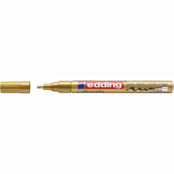 Edding 4-753053, Or, Pointe ronde, Or, Aluminium, Moyen, 1 mm
