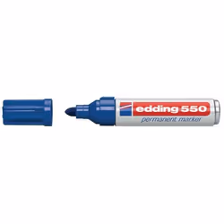 Edding 000927-003, Bleu, Pointe ogive, Bleu, Blanc, Plastique, 3 mm, 4 mm