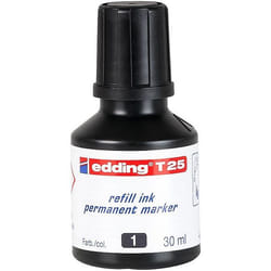 Edding T 25 recharge de marqueur Noir 30 ml 1 pièce(s)