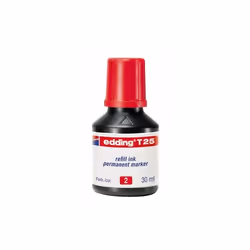 Edding T-25, Rouge, Noir, Rouge, Blanc, 30 ml, CE, 1 pièce(s)