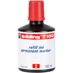 Edding T-100 cartouche d'encre 1 pièce(s) Original Rouge
