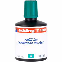 Edding T 100, Vert, Noir, Vert, Blanc, 100 ml, 1 pièce(s), Allemagne