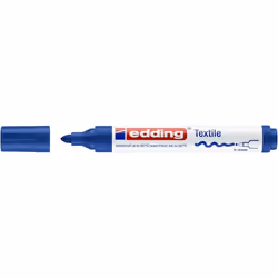 Edding E-4500003, 1 pièce(s), Bleu, Pointe ogive, Tube, Moyen, 2 mm