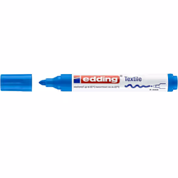 Edding 4500, 1 pièce(s), Bleu clair, Pointe ogive, Bleu, Blanc, Rond, Moyen