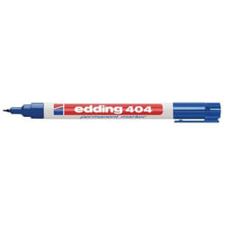 Edding 404 marqueur indélébile Pointe ogive Bleu 1 pièce(s)