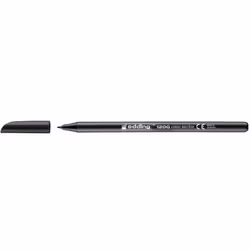 Edding 1200, Fin, 1 couleurs, Noir, 1 mm, 1 mm, 1 mm