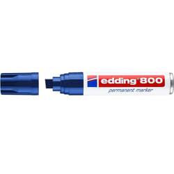 Edding 800 marqueur indélébile Pointe ronde Bleu 1 pièce(s)