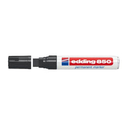 Edding 850 marqueur indélébile Bloc Noir 5 pièce(s)