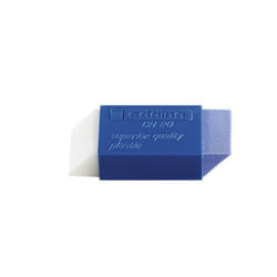 Edding DR 20 gomme à effacer Plastique Bleu, Transparent 20 pièce(s)