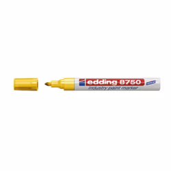 Edding 8750, Jaune, Blanc, Jaune, 1 couleurs, Pointe ogive, Rond, 2 mm