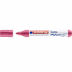 Edding 4500, 1 pièce(s), Rouge, Pointe ogive, Rouge, Blanc, Rond, Moyen