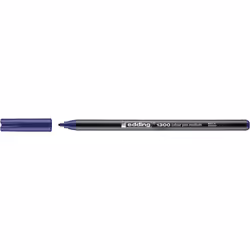 Edding 4-1300003, Moyen, 1 couleurs, Bleu, Pointe ogive, 2 mm, 2 mm
