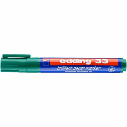 Edding 33 marqueur indélébile Pointe biseautée Vert 1 pièce(s)