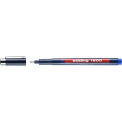 Edding 1800 stylo fin Ultra-fin Bleu 1 pièce(s)