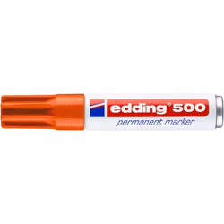 Edding 500 marqueur indélébile Pointe biseautée Orange 1 pièce(s)