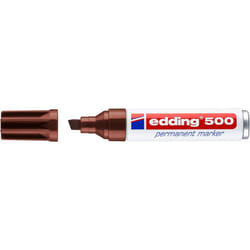 Edding 4-500007 marqueur indélébile Pointe fine/biseautée Marron 1 pièce(s)