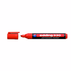 Edding 330, Rouge, Noir, Rouge, Plastique, 5 mm, 10 pièce(s)