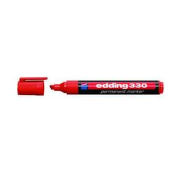 Edding 330 marqueur indélébile Rouge 10 pièce(s)
