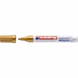 Edding 000701-053, Or, Or, Blanc, 1 couleurs, Pointe ogive, Rond, 2 mm
