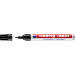 Edding 3000 marqueur indélébile Pointe ogive Noir