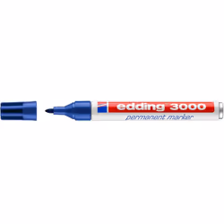 Edding 3000, Bleu, Pointe ogive, Bleu, Rouge, Blanc, Aluminium, 1,5 mm, 3 mm