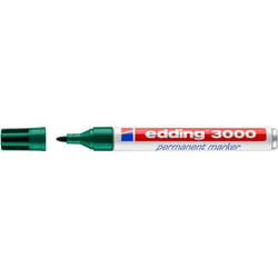 Edding 4-3000004 marqueur indélébile Pointe ogive Vert
