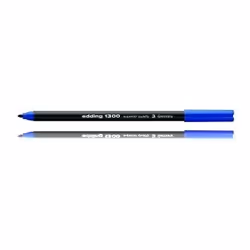 Edding e-1300, Bleu, Noir, Bleu, 3 mm