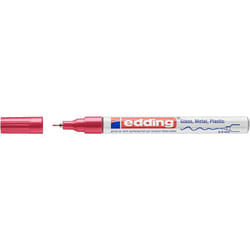 Edding 780 marqueur indélébile Fibre tip Rouge 1 pièce(s)