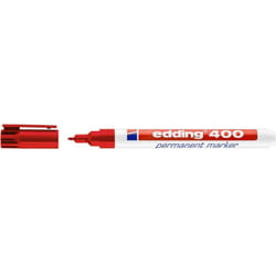 Edding 400 marqueur indélébile Pointe fine Rouge