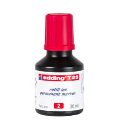 Edding T25 recharge de marqueur Rouge 30 ml 1 pièce(s)