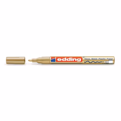 Edding 751, Or, Or, Blanc, 1 mm, 2 mm, 10 pièce(s)