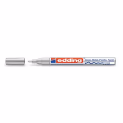 Edding 751, Argent, Argent, Blanc, 1 mm, 2 mm, 10 pièce(s)