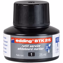 Edding BTK-25, Noir, Multicolore, 25 ml, 4,8 cm, 48 mm, 1 pièce(s)