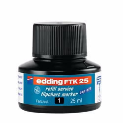 Edding ED-FTK25-001 recharge de marqueur Noir 25 ml 1 pièce(s)